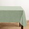 Threadmade Home Monterey Linen Texture Vinyl Indoor/Outdoor Tablecloth, Sage - 52"W x 52"L Square